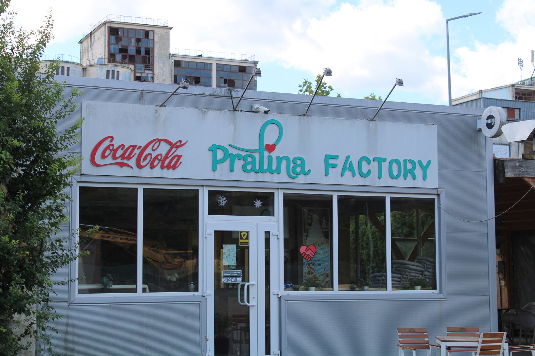 Restaurantul din incinta parcului